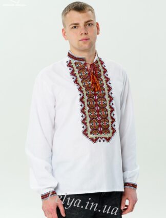 А-000040 Вишиванка "Гуцульська" чоловіча