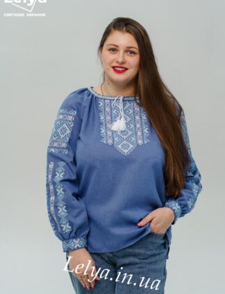 Вишиванка Геометрія джинс